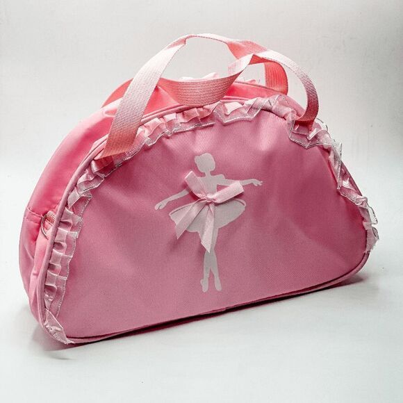 Girls Pink Dance Ballet Bag - Picture 8 of 9